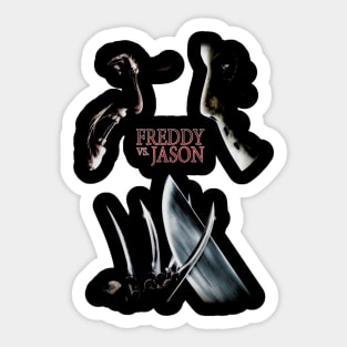 Nightmare Meets Camp Blood Sticker